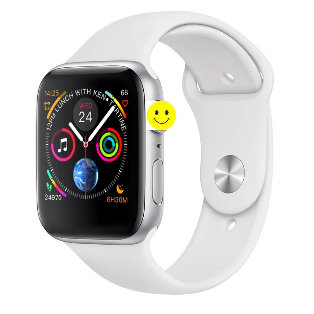 

IWO 8 PLUS 44mm Watch 4 Heart Rate Smart Watch Case for Apple IPhone Android Phone IWO 5 6 Upgrade Watch Series 4 1:1 Smartwatch