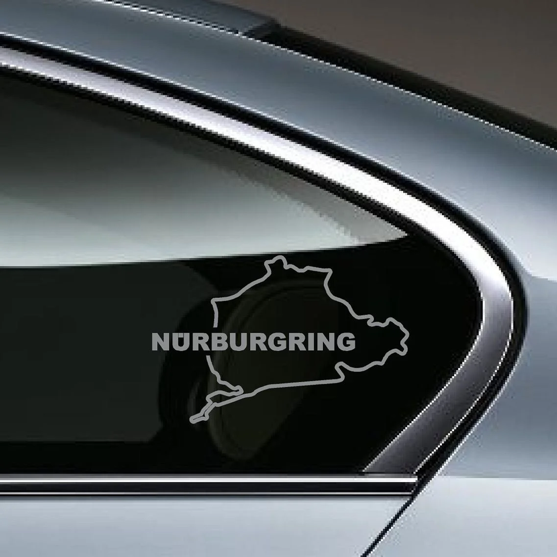 Виниловая наклейка для 2 шт./пара NURBURGRING эмблема логотип автомобиля Стайлинг