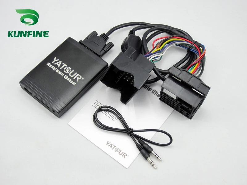 Автомобильный цифровой адаптер для смены музыки USB SD Aux MP3 интерфейс стерео радио