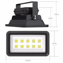 Светодиодный свет потока 500 W, открытый Водонепроницаемый IP65 50000lm супер яркий прожектор холодный белый 6000 K Spotlight лампы дневного света ST69