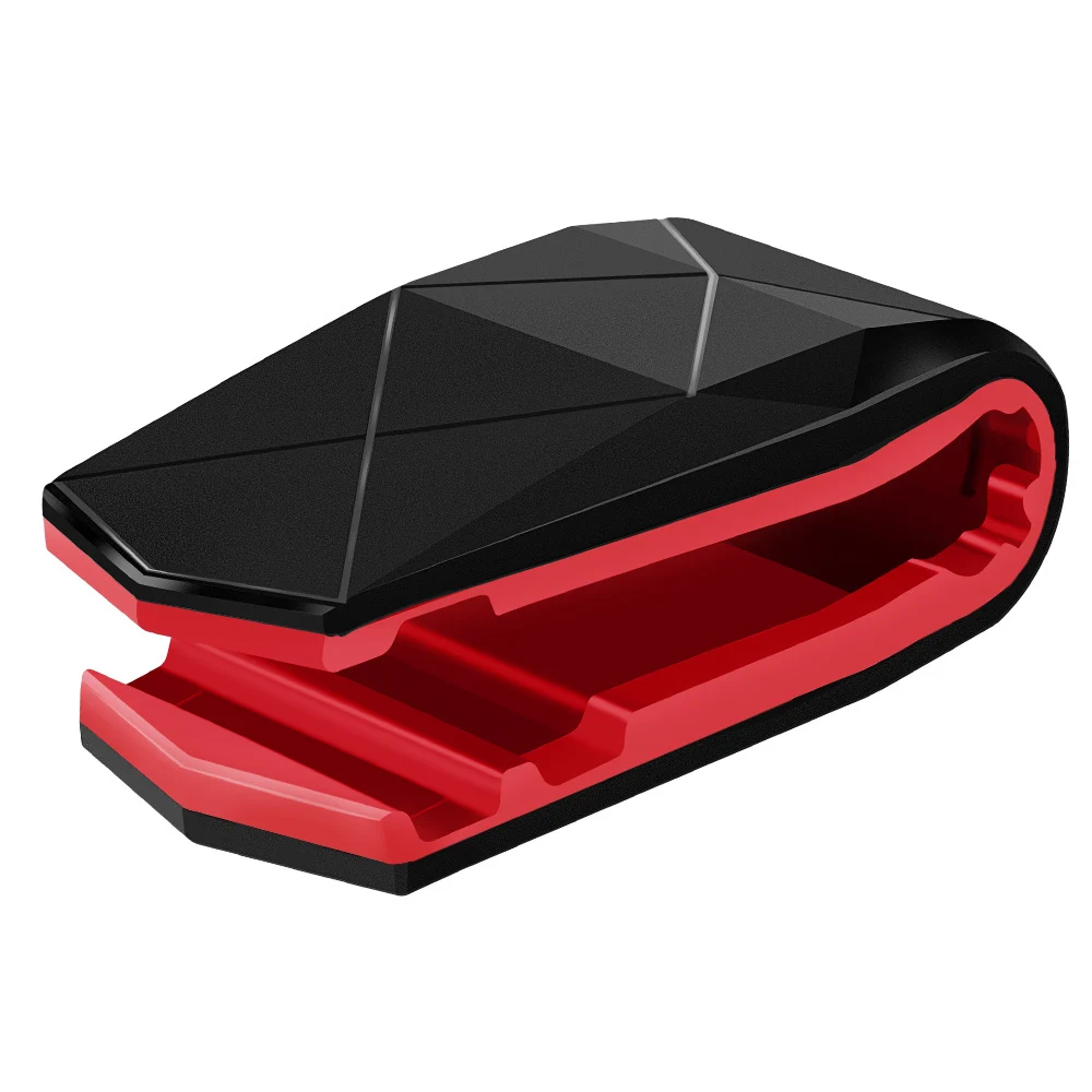Crouch, Универсальное автомобильное крепление, держатель для мобильного смартфона, док-станция, подставка, стелс, универсальный автомобильный держатель - Цвет: Black and red