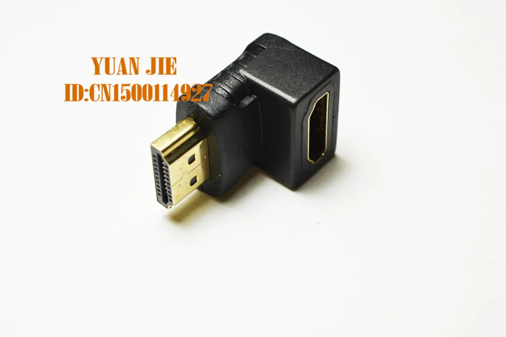 Бесплатная доставка Для HDMI HD ТВ адаптер мать революции 90 градусов угловой шкаф