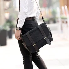 Vintage Men Canvas Shoulder Bag Satchel Casual Crossbody Multi-function Laptop Messenger School Bag Vintage Men Canvas Shoulder Bag Satchel Casual Crossbody Multi-function Laptop Messenger School Bag