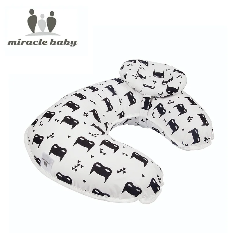 

2Pcs/Set Baby Nursing Pillows Maternity Baby Breastfeeding Pillow Infant Cuddle U-Shaped Newborn Cotton Feeding Waist Cushion