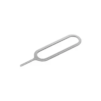 

cheap good New Sim Card Needle For IPhone 8 x 7 6 5 4 IPad Cell Phone for gamebox pad Tool Tray Holder Eject Pin metal 10000pcs