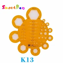 

Screw Nut Design Drafting Template K13 for Pen 0.5