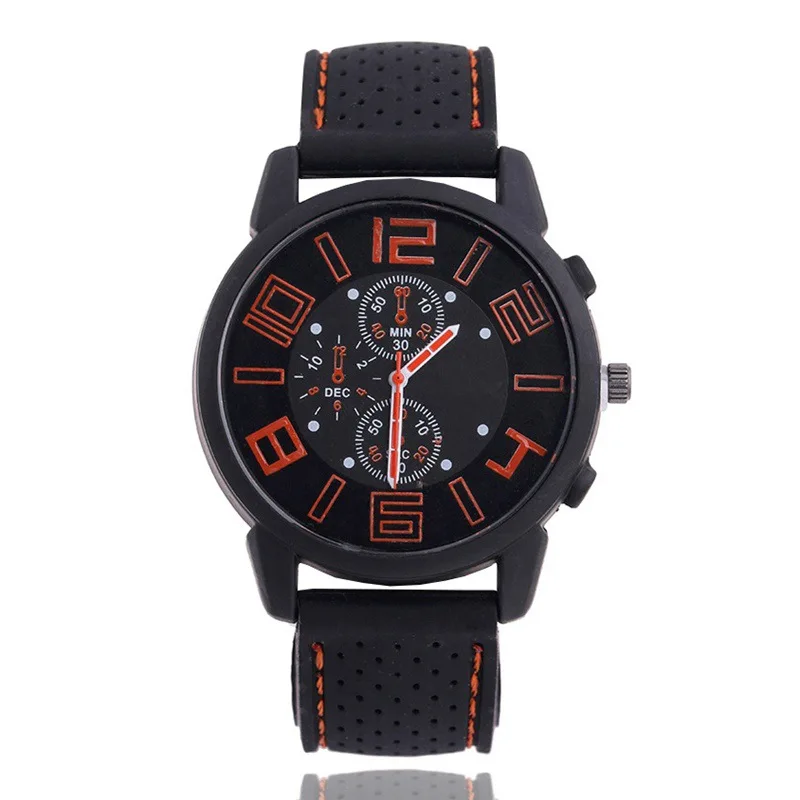 Men Military Waterproof Watches 2018 Fashion Casual Silicone Quartz Wristwatch Male Outdoor Sports Watch Relogio Masculino Clock