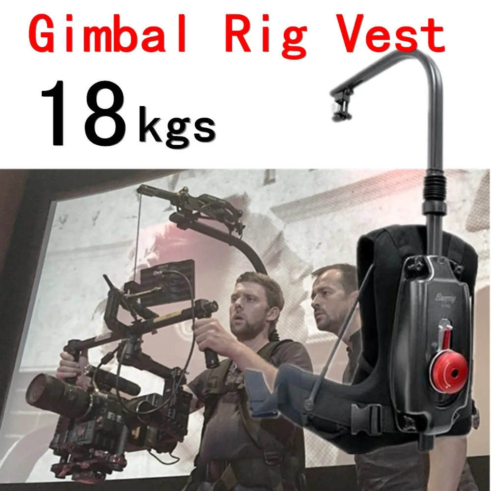Как EASYRIG 8-18 кг видео и пленка камера или DJI Ronin 3 оси Dslr Gimbal Rig Стабилизатор