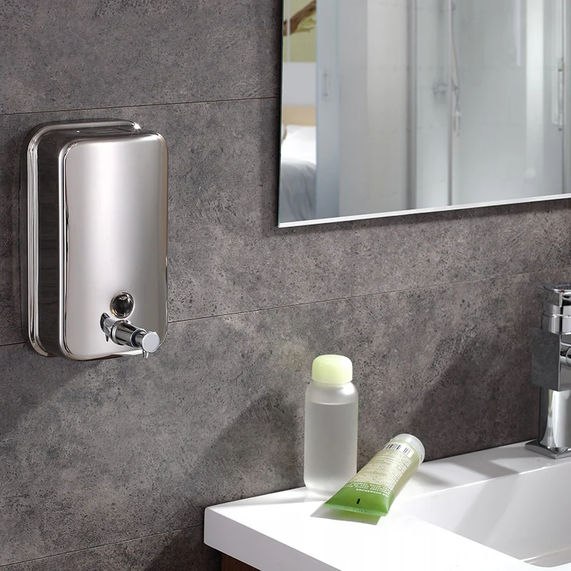 Vidric Liquid Soap Dispensers 500ML 304 Stainless Steel Wall Mounted