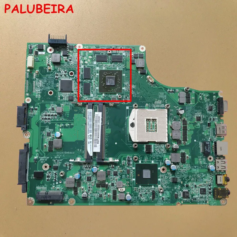 

PALUBEIRA For Acer aspire 5820 5820T laptop motherboard DAZR7BMB8E0 HM55 GMA HD DDR3 100% tested fully fast ship