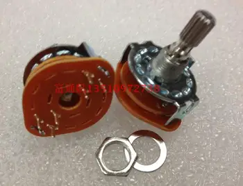 

BDI Taiwan-band rotary switch chassis signal conversion switch 2 knife 2 files 20mm flower axis