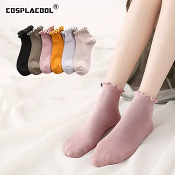 

[COSPLACOOL]2019 New Products Korean Cotton Summer Socks Fashion Cute Socks Women Socks Creative Calcetines Skarpetki Harajuku