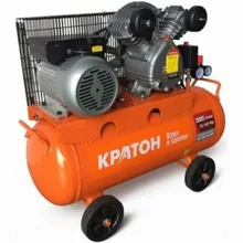 Компрессор КРАТОН AC-300-50-BDV 1500Вт 10бар 300л/мин 69кг ременной масляный
