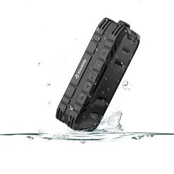 

Zoweetek Portable Bluetooth speaker TWS Function Portable Wireless Loudspeaker Stereo Sound Rich Bass Waterproof Outdoor Speaker