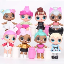 8pcs set LOL SURPRISE Series 2 DOLL Baby Doll 8 9cm Surprise Doll Action font b