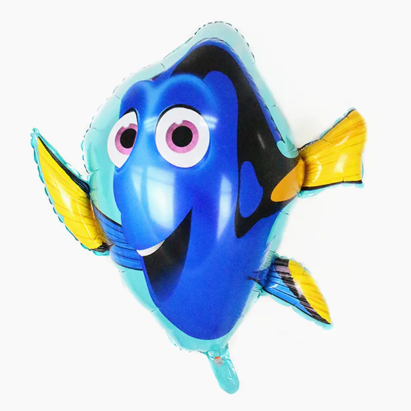 XXPWJ Free shipping Dolly fish aluminum foil balloons wedding room