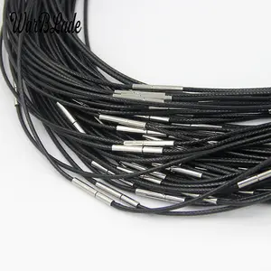 1//8/" Redondo De Vaca Craft 10 25 50 yardas Cordón de cuero genuino 4mm-Negro
