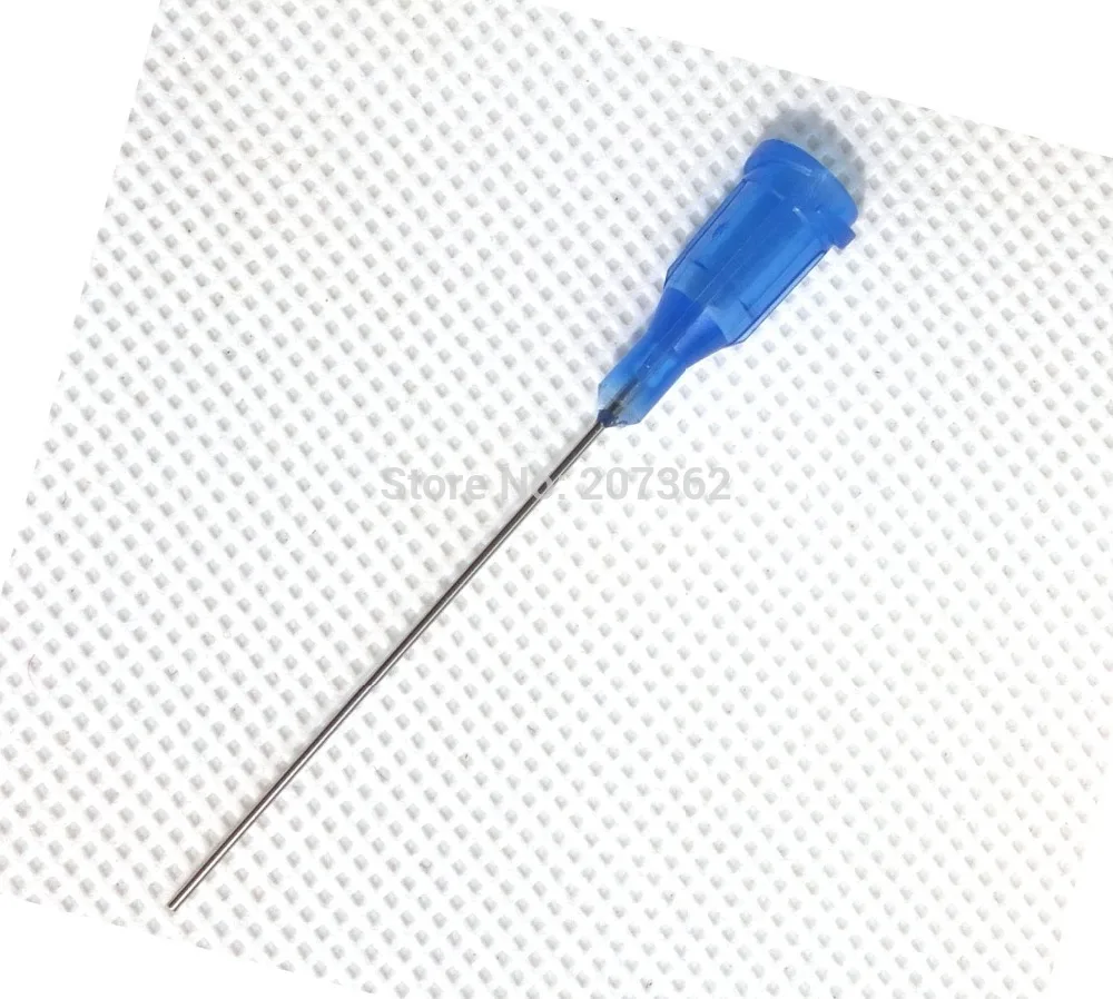 200 개/몫 22 게이지 11/2 인치 무딘 바늘 분배 팁, 접착제 디스펜스 바늘|needle tip|needle ...