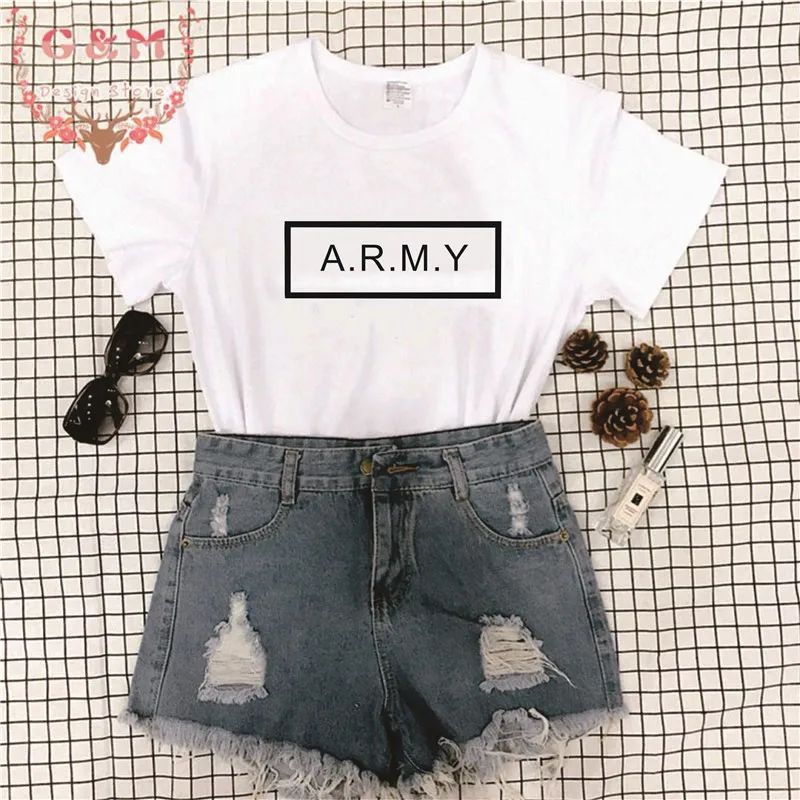 BANGTAN BOY Fans/уличная одежда с буквенным принтом и круглым вырезом; крутая модная одежда; футболка; Femme; корейский летний топ