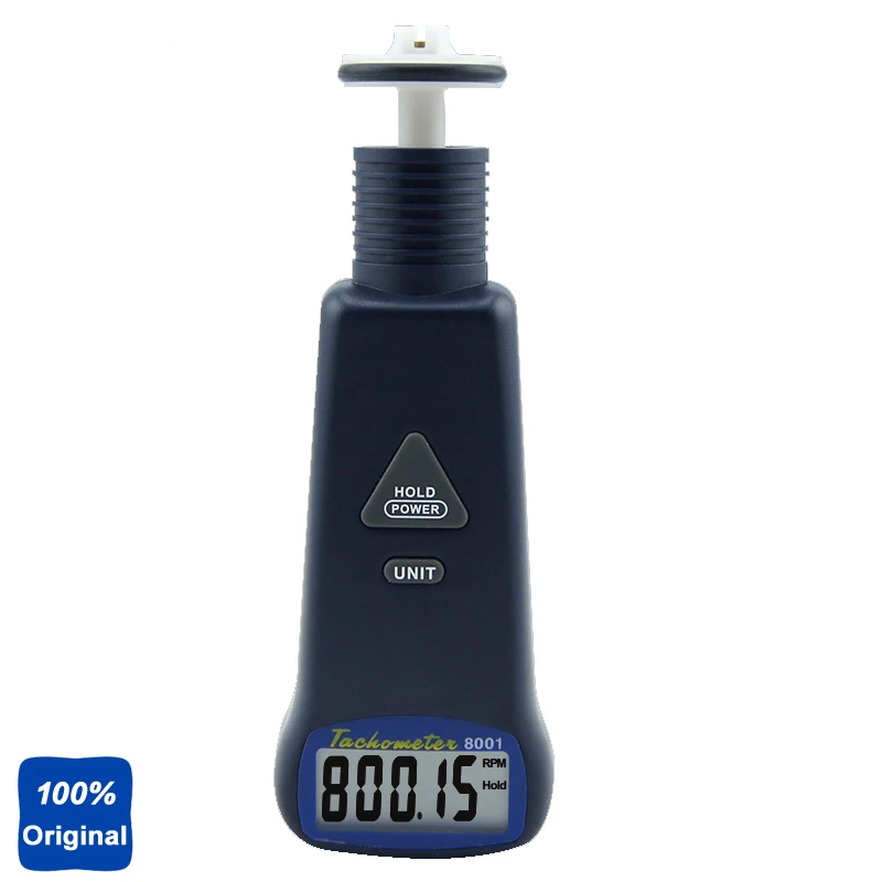 Handheld Pocket Contact Tachometer Digital Mini Tacho Meter AZ 8001in Speed Measuring