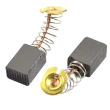 6 шт. электродрель мотор угольные щетки 31/6" x 29/64" x 15/64"