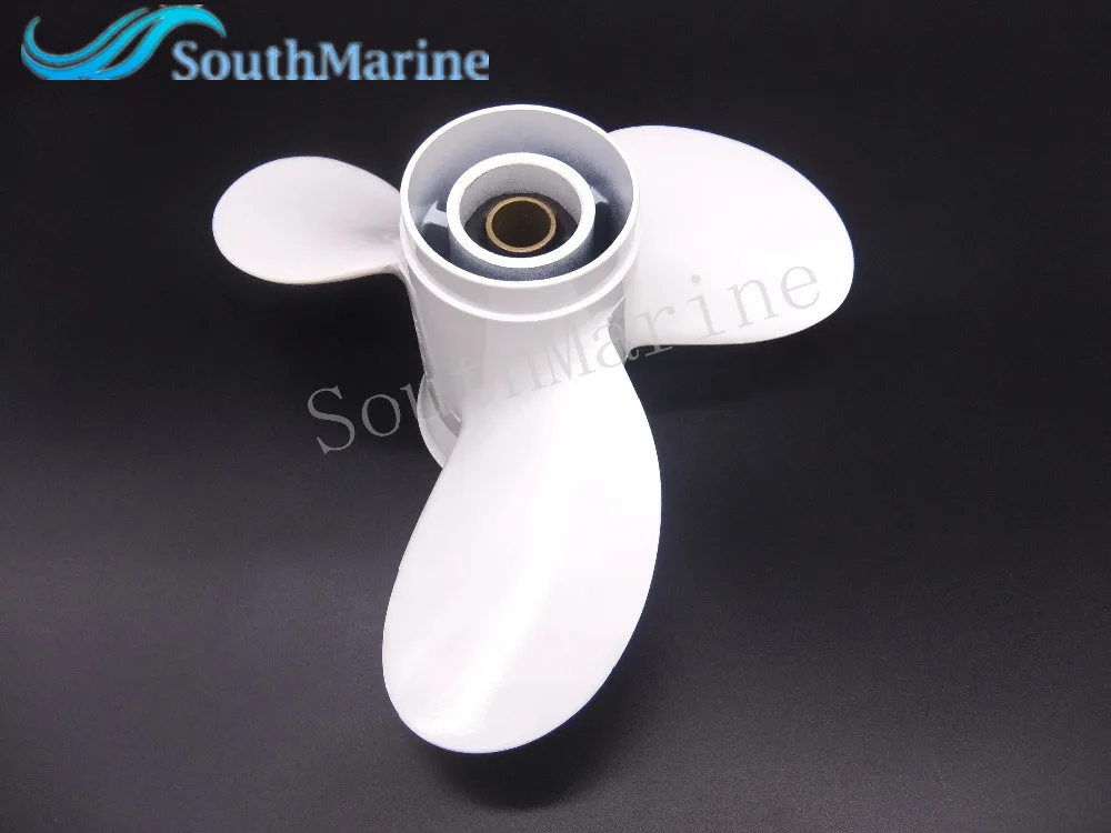 Ashata Remplacement D'hélice Hélice Hors-bord 10 Dents Cannelées 3