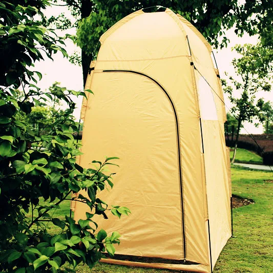 Wild multi purpose showering and toilet tents tents Photography