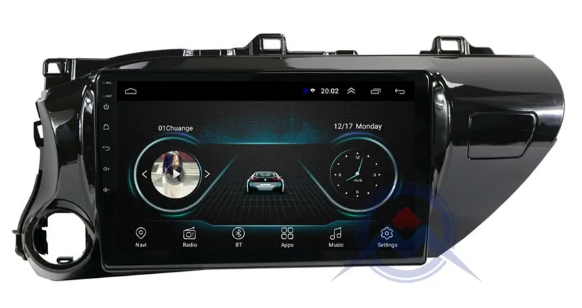 Perfect ZOHANAVI 10.1 inch Android Car radio for TOYOTA Hilux 2017 2018 Car DVD GPS Navigation Video Radio Multimedia Stereo player 15