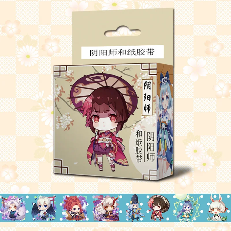 

1 Pcs Cartoon Anime Re:Life In A Different World From Zero Yin Yang Master Washi Tape DIY Scrapbooking Masking Tape Stationery