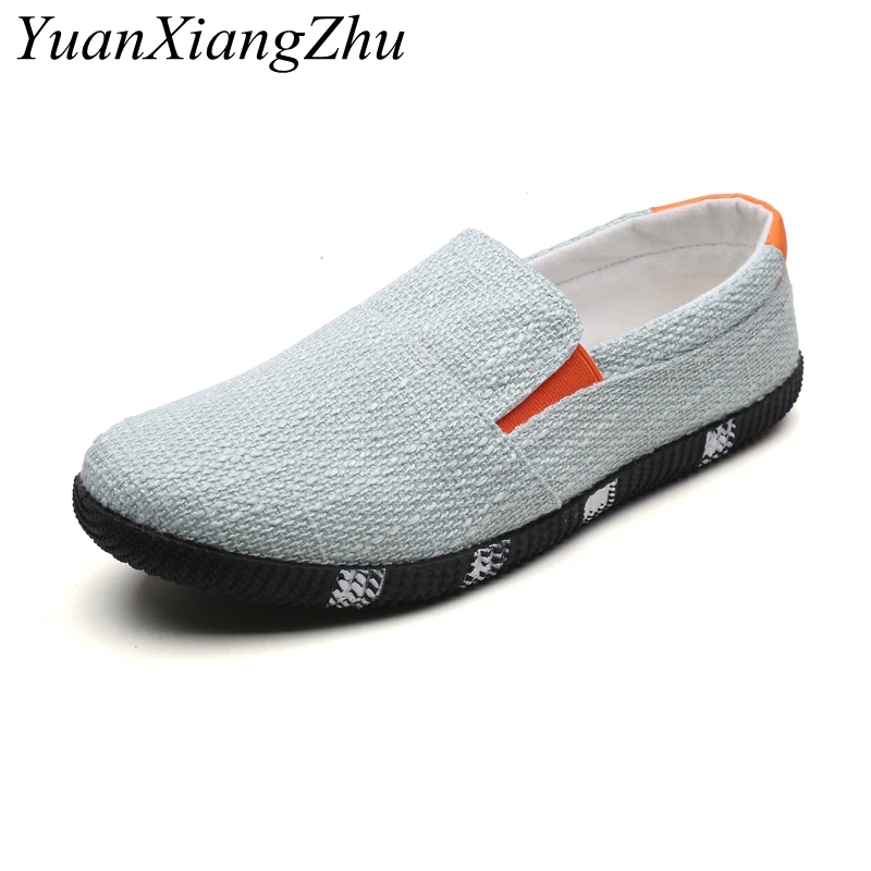 

Canvas Shoes Men 2018 Summer Casual Shoes Men Shoes Loafers Soft Comfortable Sneakers Flat Lazy Shoes For Male Chaussure Homme