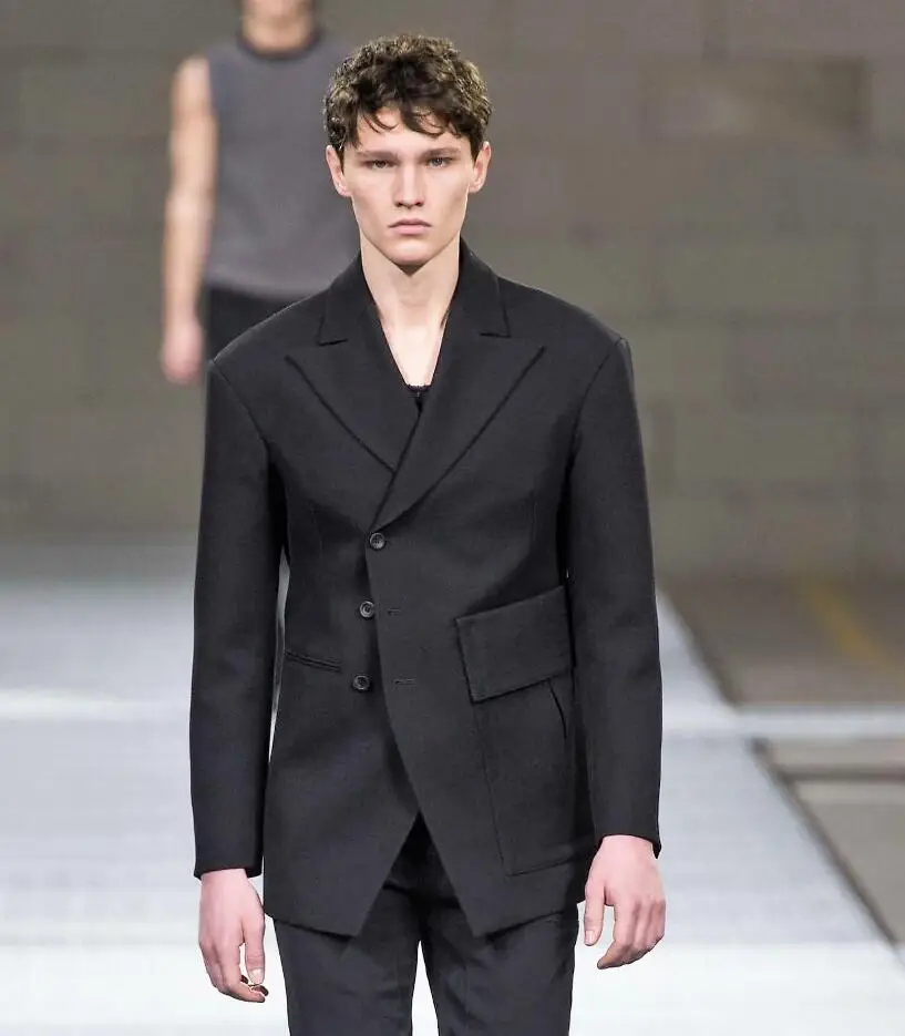 XS 5XL New arrive 2017 Men's clothing fashion GD hair stylist Catwalk