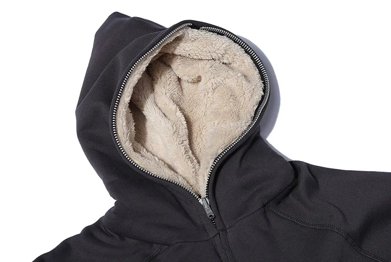 HIPFANDI Мода 2019 г. Для мужчин Hooides теплые high street Хип Хоп Уличная чистый кофты одежда флис дизайнер зима