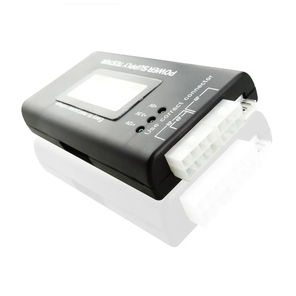 Pc الكمبيوتر الرقمية lcd امدادات الطاقة فاحص 20 + 4 وعاء 24 دبوس psu atx btx itx بطاقة التشخيص بطاقة ssd hdd sata CD-COM التصحيح