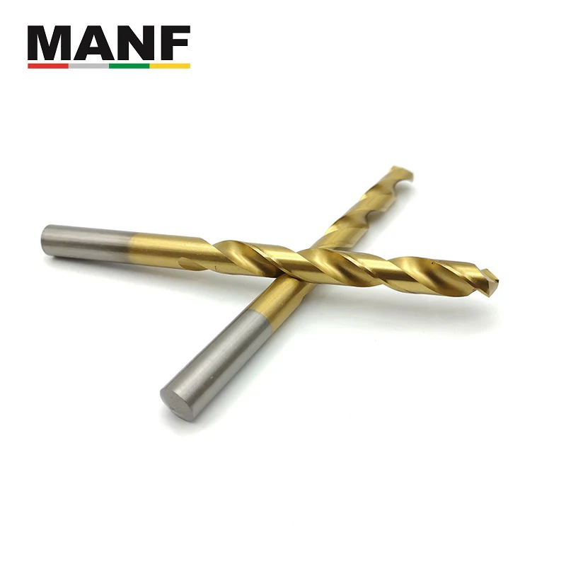 

MANF High Quality HSS Cobalt-containing Titanium-plated Drill 1.0-6.0mm