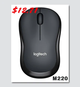 Беспроводная мышь logitech M185 1000 dpi 2,4 GHz офисная мышь для домашнего использования для ПК/ноутбука Windows мышь для Mac с USB Nano приемником