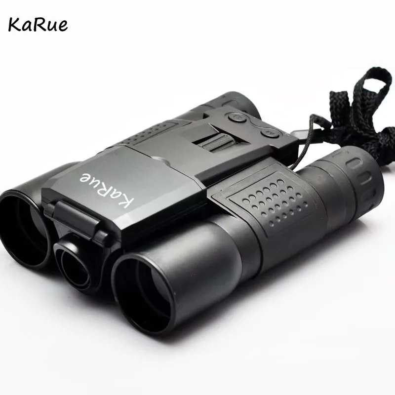 KaRue FS-318 Digital Camera 2.0inch Screen 5MP CMOS 12x32 Binocular Camcorder Telescope microSD / TF black Color free shipping