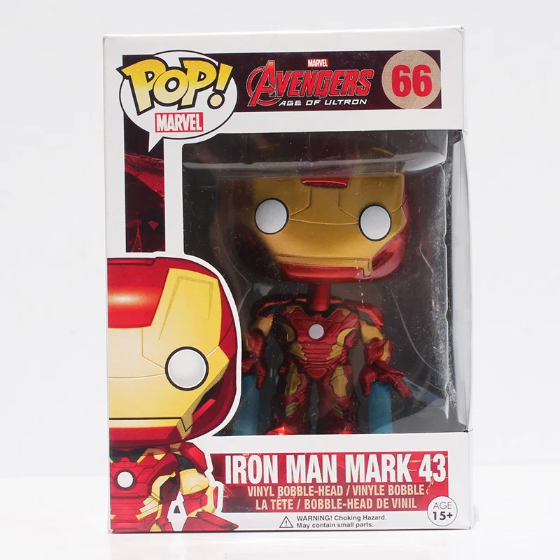 

FUNKO POP The The Avengers Action Figures Iron Man Mark 43 Collection Toy Action Toy Figure