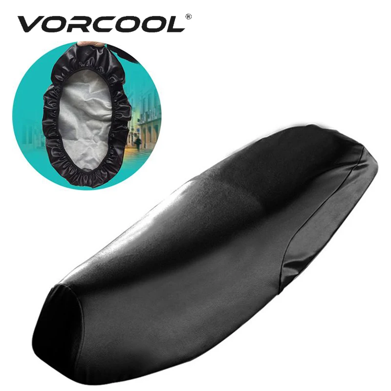 VORCOOL 55*30 см прочный водонепроницаемый чехол для сидения мотоцикла Чехол для сидения из искусственной кожи сиденье Седло Кафе racer аксессуары для мотоциклов