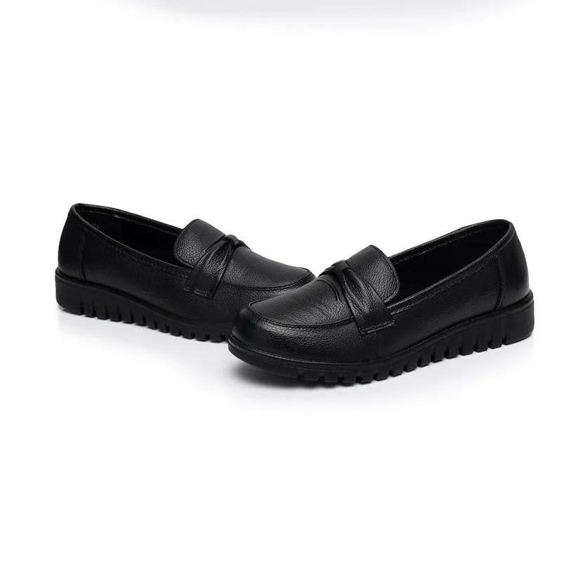 

New Women's Shoes Sports Comfortable Genuine Leather flat Shoes Spring Summer Fashion Soft Bottom Casual Ladies Single Shoes