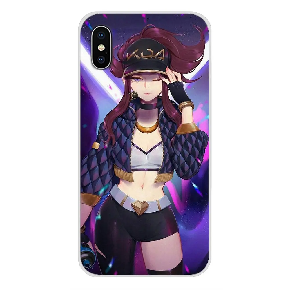 Для Xiaomi Mi4 Mi5 Mi5S Mi6 Mi A1 A2 5X 6X 8 9 Lite SE Pro Max Mix 2 3 2S kda league of legends аксессуары чехлы для