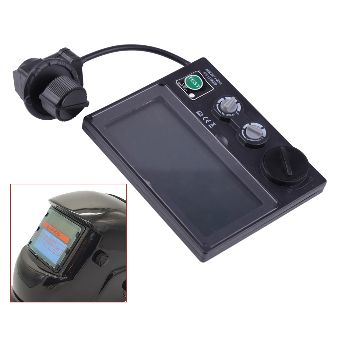 LETAOSK New Adjustable LCD Solar Auto Darkening Welding Helmet Lens