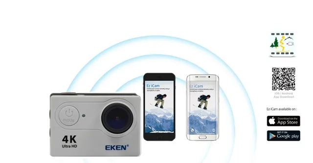 New Arrival!Original Eken H9 / H9R Ultra HD 4K Action Camera 30m waterproof 2.0′ Screen 1080p sport Camera go extreme pro cam