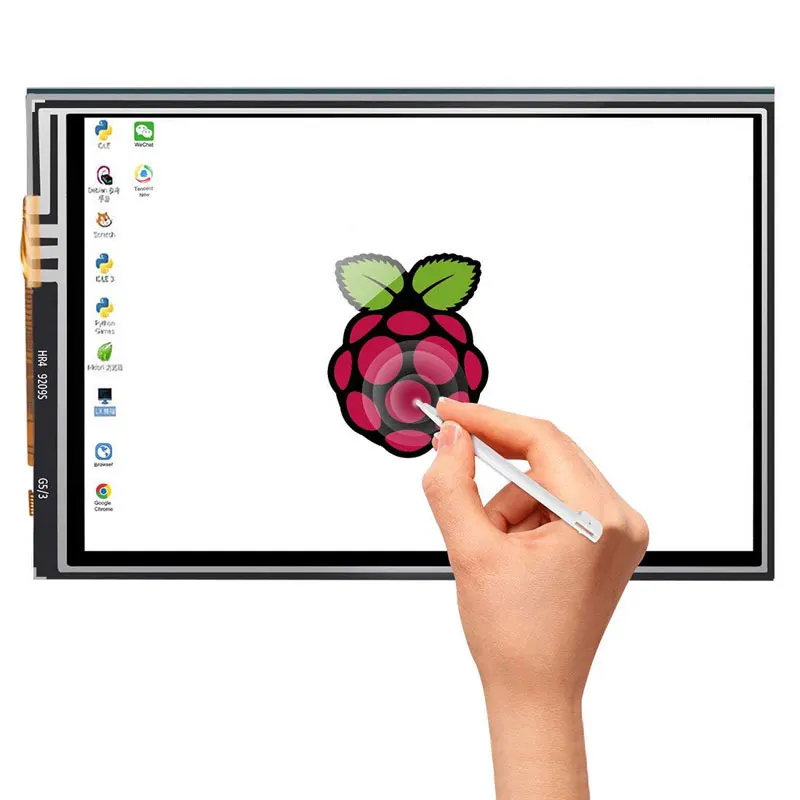 Для Raspberry Pi 3 дисплей 3," 5" " дюймовый сенсорный экран 480x320 lcd 800*480 модуль 800*480 монитор для Raspberry Pi 3 2B B