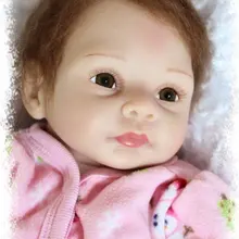 Новая горячая распродажа, Реалистичная кукла-Реборн, очень мягкая силиконовая виниловая популярная кукла, рождественский подарок, старый подарок, Как снежная девочка