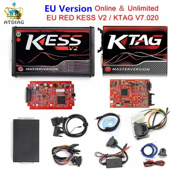 

EU Online Version KTAG V7.020 No Tokens Kess 5.017 Kess V2 V5.017 OBD2 Manager Tuning Kit K-TAG 7.020 Master V2.23 ECU Programme