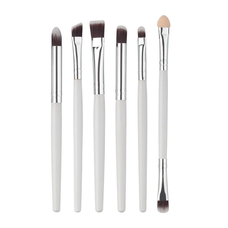 

Eyeshadow Brush Eyeliner Brush Set 6pcs Sponge Applicator Wands Tool Professional Makeup Brushes For Eyebrow Eyeliner