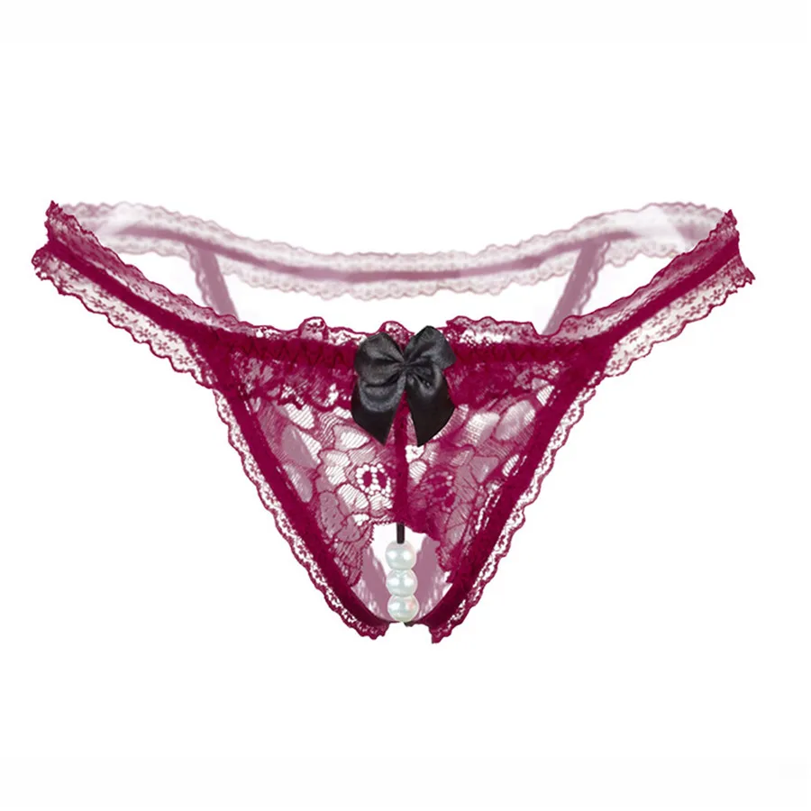 

Women Sexy Underwear Lace Open Crotchless Cotton Panties Intimates Women Thongs G string Crotchless Culotte Femme Sexy Lingerie