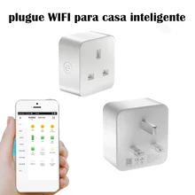 smart home Wifi socket for Alexa/google assistant mobile APP remote control smart UK socket for graffiti program Remote control