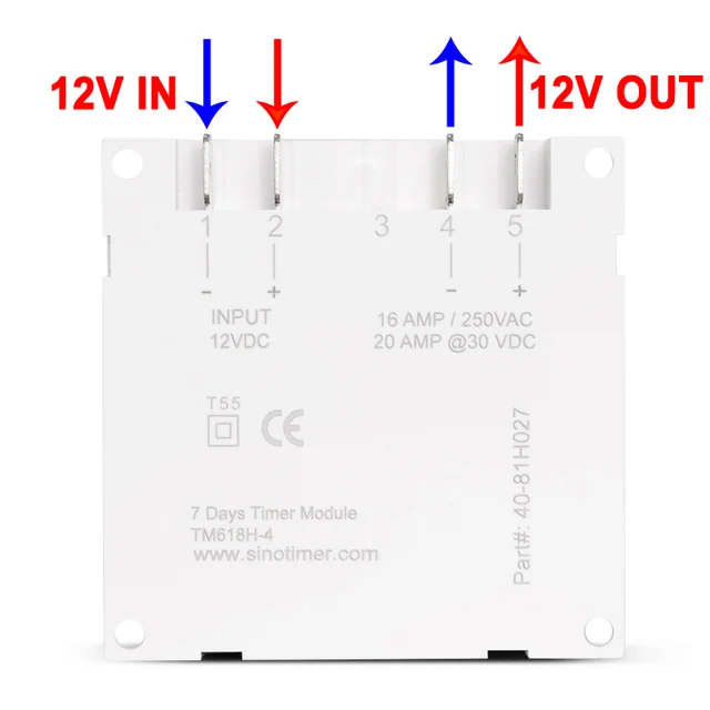  TM618N Temporizador Enchufe Enchufe 7 Días Digital Programable  Interruptor de Temporización 110VCA 16A Ciclo Automático Semanal Digital  Cuenta Regresiva Salida Pasiva (TM618N-2 220V) : Herramientas y Mejoras del  Hogar