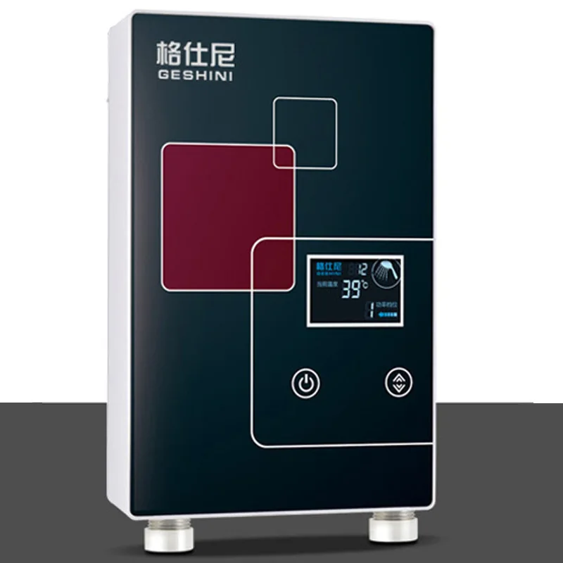 LK124 Integrated Instant Tankless Electric Hot Water Heater 8 Gear